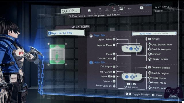 Astral Chain: how to play Co-op with a friend