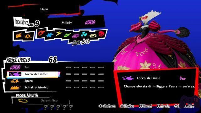 Guides Fonctionnement des éléments et des statuts sur Persona 5 Strikers