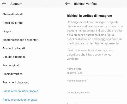 How to have the account verified on Instagram and then the blue check