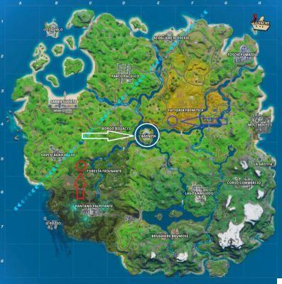 Fortnite: where to visit the Agency, the Lipid Tombstones and the Straw Man for Midas Challenges