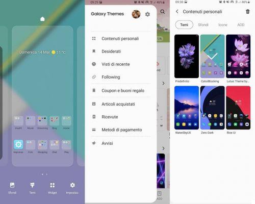 The best (free) themes for Samsung Galaxy with One UI