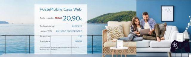 PosteMobile Casa Web: la oferta para llevar Wi-Fi a todas partes