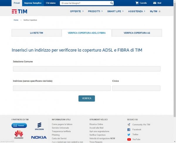 Verifique a cobertura de fibra óptica de todas as operadoras de internet