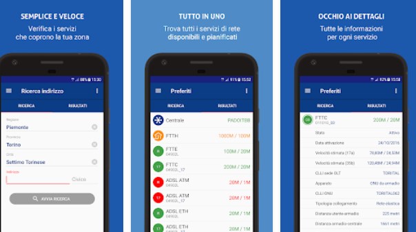 Verifique a cobertura de fibra óptica de todas as operadoras de internet