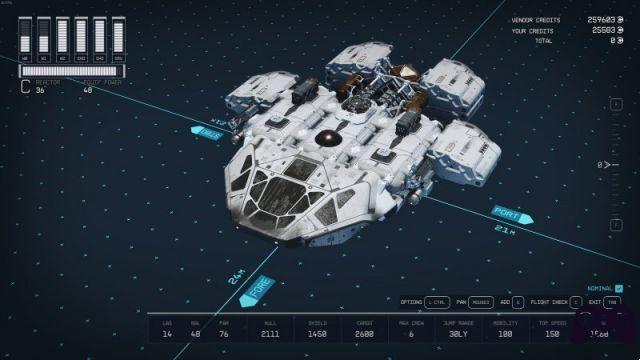 Starfield, la guía definitiva para la construcción naval