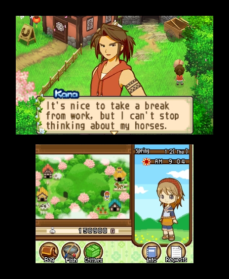 Procédure pas à pas de Harvest Moon: The Tale of Two Towns