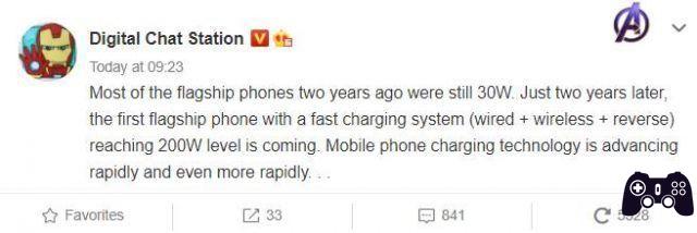 ¿Xiaomi se prepara para lanzar el primer teléfono inteligente con carga de 200W?