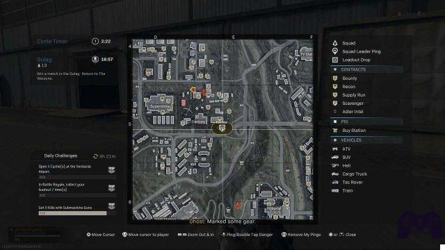 Call of Duty: Warzone, here is the location of all Adler contracts