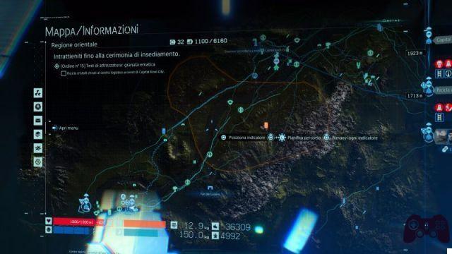 Death Stranding: guía para el mapa de la Región Oriental