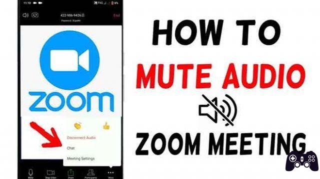 Como silenciar e ativar o som do aplicativo Zoom no seu telefone