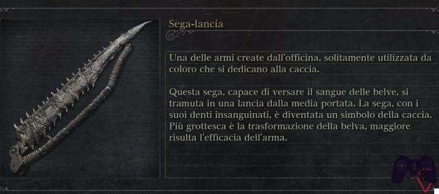 Bloodborne - Guía de dónde encontrar todas las armas del juego