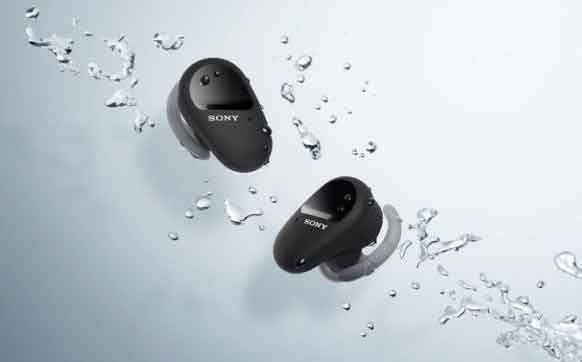 Como emparelhar fones de ouvido sem fio Sony WF-SP 800N com laptops, iPhones e Macs