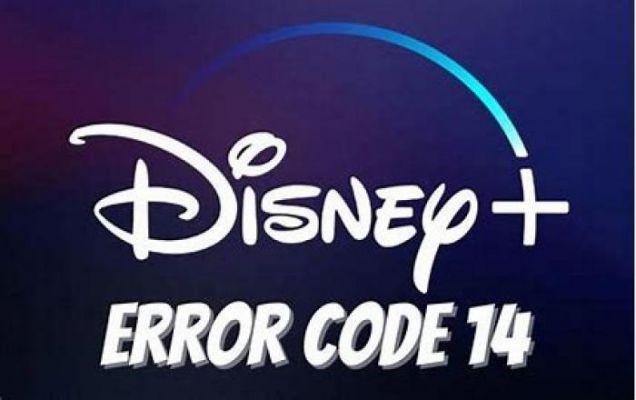 O que significa e como corrigir o código de erro 14 no Disney Plus