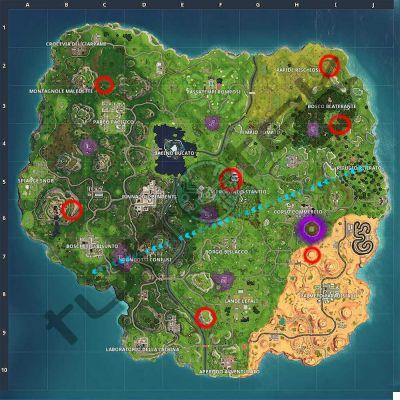 Fortnite: guide to the challenges of week 4 | Season 6