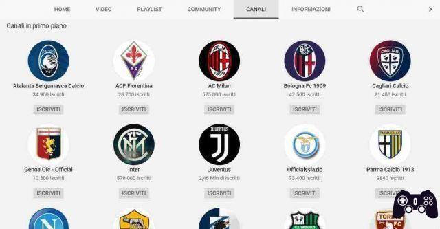 Highlights Serie A Youtube: how and where to see all the goals of the matches