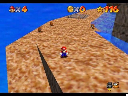 Super Mario 64: where to find all the stars of Monte Gigante