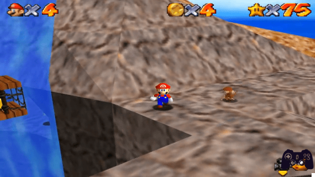 Super Mario 64: where to find all the stars of Monte Gigante