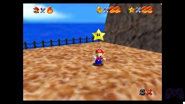 Super Mario 64: where to find all the stars of Monte Gigante