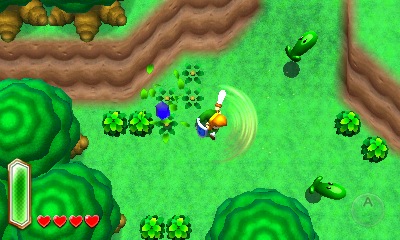 The walkthrough of The Legend of Zelda: A Link Between Worlds