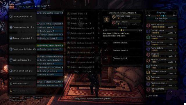 Monster Hunter World: Iceborne, guide d'armes pour le Safi'jiiva