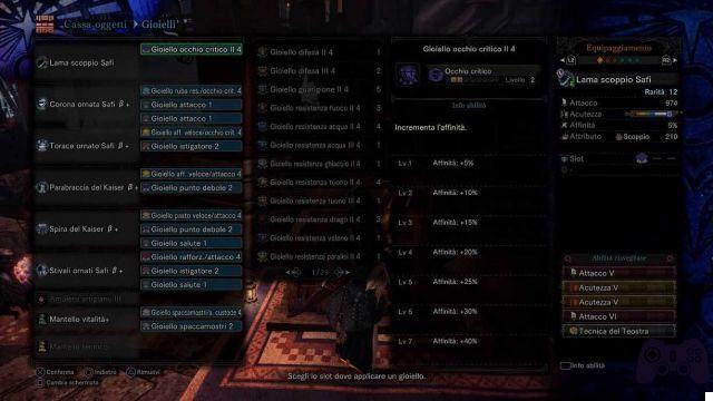 Monster Hunter World: Iceborne, guide d'armes pour le Safi'jiiva