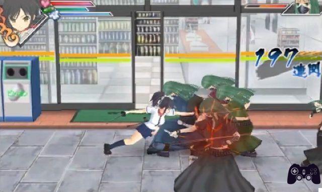 Senran Kagura Burst's solution