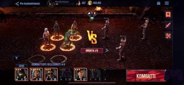 Mortal Kombat: Onslaught, the review of the game for iOS and Android based on the famous fighting game