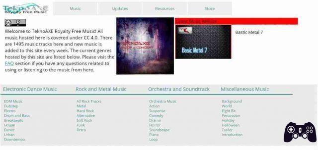 Sites to download free and copyright-free music for YouTube videos