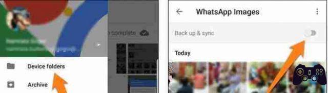 Cómo no guardar fotos de WhatsApp en Google Photos y cómo eliminarlas