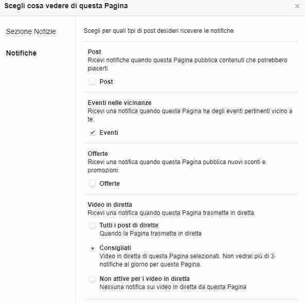 Como habilitar notificações ao vivo para Facebook e Instagram