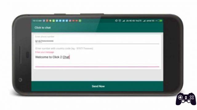 Click2Chat WhatsApp: send messages without saving the number