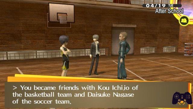 Guide Persona 4 Golden - Fellow Athletes (Strength) Social Link Guide
