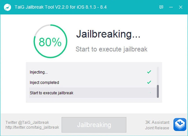 Guia de jailbreak iOS 8.1.3 8.2 8.3 8.4
