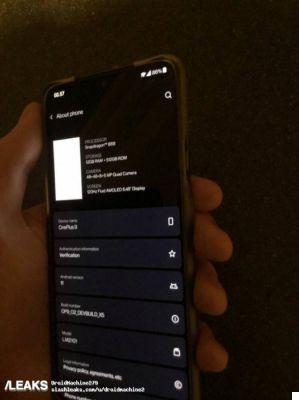 OnePlus 9 : photos et détails du prototype fonctionnel