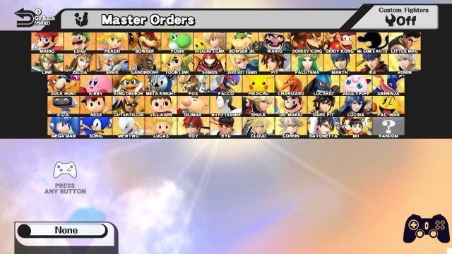 Guía completa de todos los personajes de Super Smash Bros.Ultimate