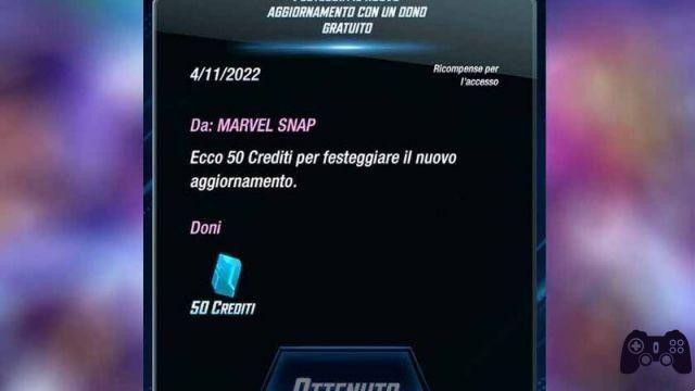 Snap da Marvel | Como conseguir mais créditos