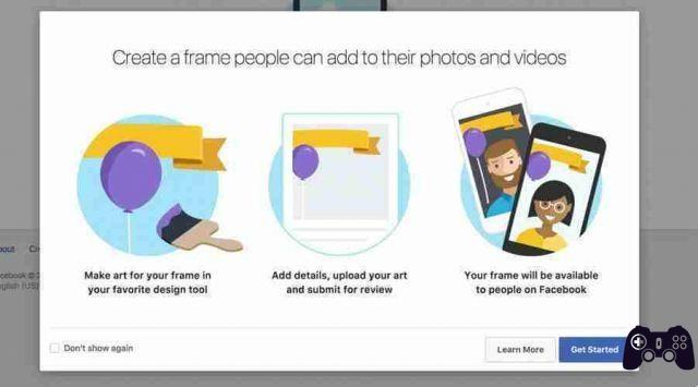 How to create and use Facebook frames