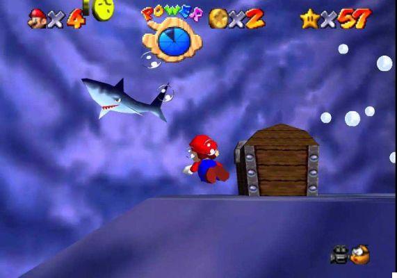 Super Mario 64: where to find all the stars in the Water Abyss