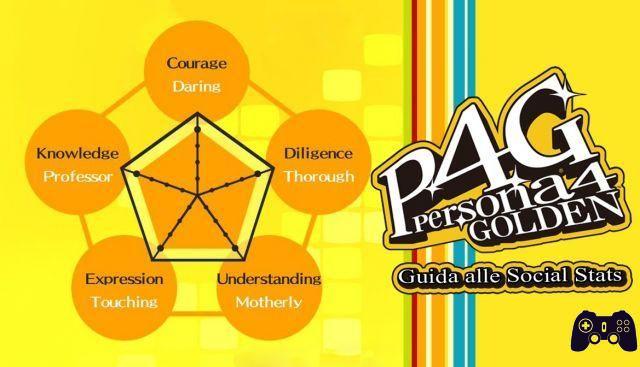 Guias de ouro da Persona 4 - Como maximizar estatísticas sociais