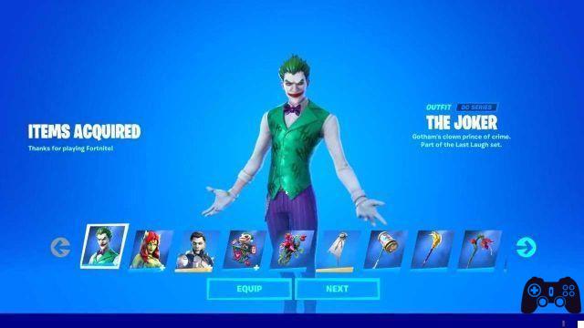 Fortnite: how to get the Joker skin