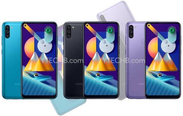 Samsung Galaxy M11, la hoja de datos anticipada: SoC Snapdragon 450 y batería de 5.000 mAh