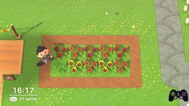 Animal Crossing: New Horizons, cultiva flores híbridas y coloridas