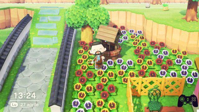 Animal Crossing: New Horizons, grow hybrid and colorful flowers