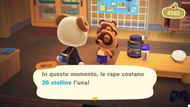 Animal Crossing: New Horizons, how to make money and Stelline with turnips