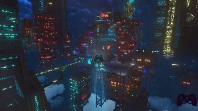 Cloudpunk Review - Cyberpunk em tijolo e neon