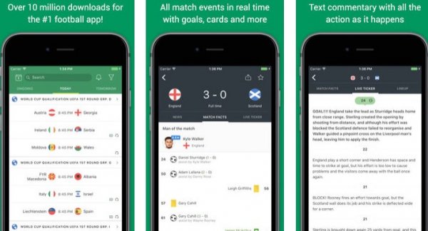 Best sports scoring apps (football, basketball, volleyball and others)