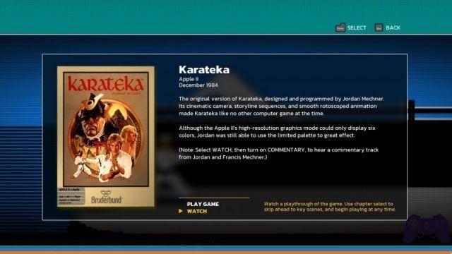 The Making of Karateka, la revue de l'œuvre qui montre comment raconter les classiques