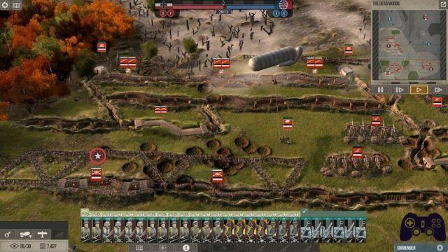 The Great War: Western Front, the review of an interesting real-time strategy game about the First World War