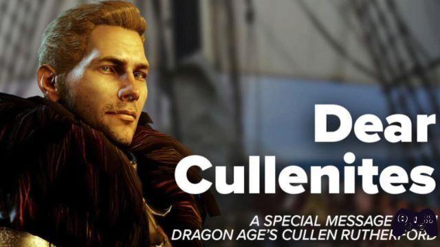 Notícias + Greg Ellis usa Cullen Rutherford de Dragon Age - Propaganda na época dos videogames