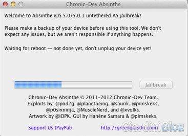 Guía Jailbreak iOS 5.0.1 iPhone 4S, iPad 2 [Win / Mac]